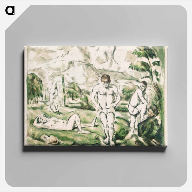 アートパネル-The Bathers [Large version]
 - イェール大学アートギャラリー Canvas.