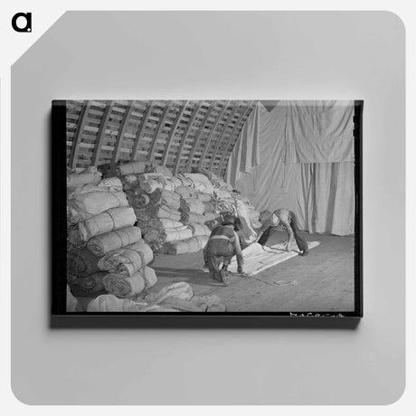 アートパネル-FSA Tent Storage
 - ラッセル リー Canvas.
