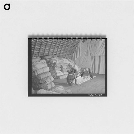 アートメモ帳-FSA Tent Storage
 - ラッセル リー Memo.