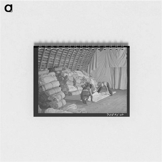 アートメモ帳-FSA Tent Storage
 - ラッセル リー Memo.