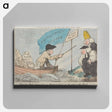 アートパネル-Noah's Ark Improved, or an Attempt to Land in the Teeth of the Wind
 - イェール大学アートギャラリー Canvas.