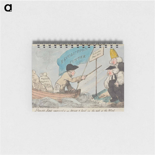 アートメモ帳-Noah's Ark Improved, or an Attempt to Land in the Teeth of the Wind
 - イェール大学アートギャラリー Memo.