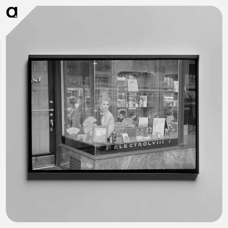 アートパネル-Connecticut Avenue Store Window
 - ラッセル リー Canvas.
