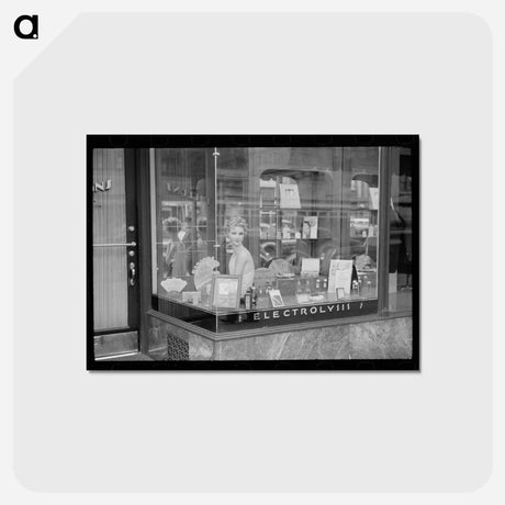 アートポストカード-Connecticut Avenue Store Window
 - ラッセル リー Postcard.