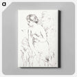 アートパネル-Baigneuse debout, à mi-jambes (Standing Bather, Down to the Knees)
 - イェール大学アートギャラリー Canvas.