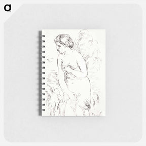 アートメモ帳-Baigneuse debout, à mi-jambes (Standing Bather, Down to the Knees)
 - イェール大学アートギャラリー Memo.