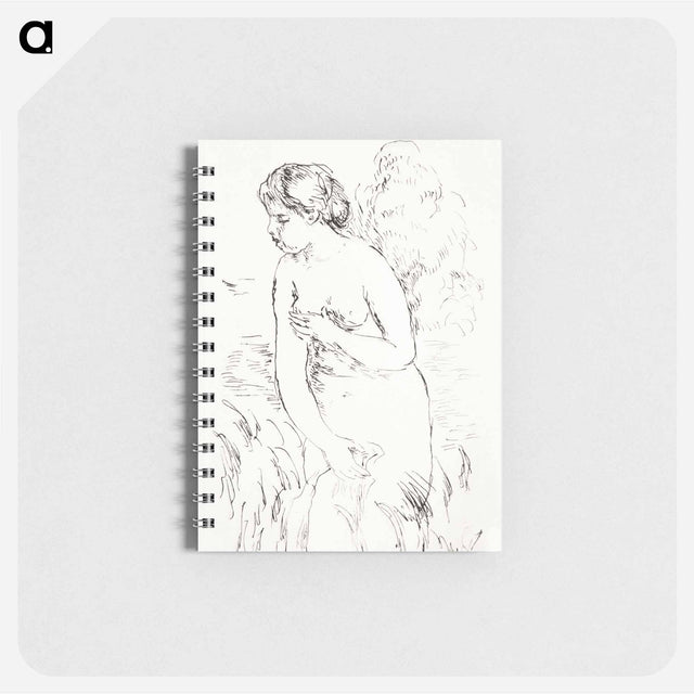 アートメモ帳-Baigneuse debout, à mi-jambes (Standing Bather, Down to the Knees)
 - イェール大学アートギャラリー Memo.