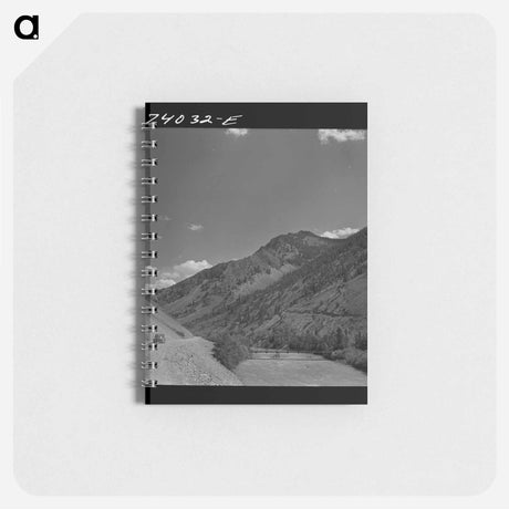 アートメモ帳-Salmon River Road, Custer County
 - ラッセル リー Memo.