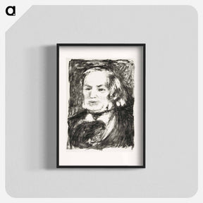アートポスター-Portrait of Richard Wagner
 - イェール大学アートギャラリー Poster.