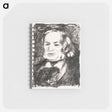 アートメモ帳-Portrait of Richard Wagner
 - イェール大学アートギャラリー Memo.