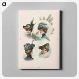アートパネル-Women in Hats
 - ボストン公共図書館 Canvas.
