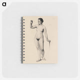 アートメモ帳-Naked woman. Female Nude Holding a Clove
 - イェール大学アートギャラリー Memo.