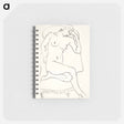 アートメモ帳-Naked woman posing sensually, vintage erotic art. Nude sitting in a chair , one leg folded
 - イェール大学アートギャラリー Memo.