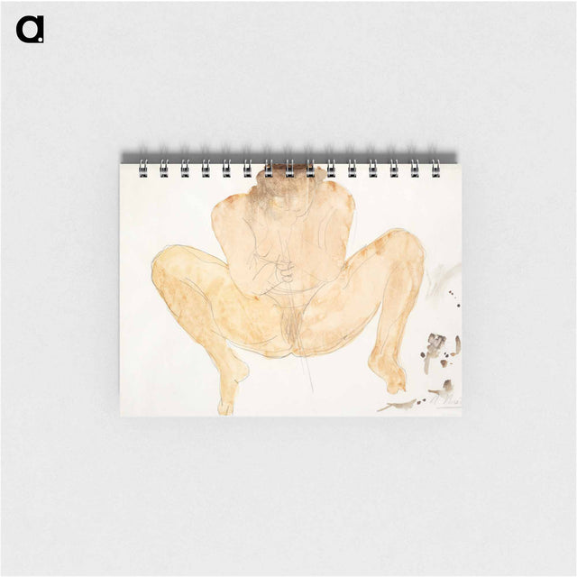アートメモ帳-Study of a Nude, legs apart
 - イェール大学アートギャラリー Memo.