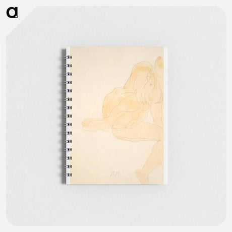 アートメモ帳-Nude Sitting, Knee Raised
 - イェール大学アートギャラリー Memo.