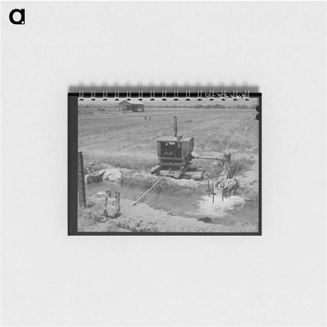 アートメモ帳-Wheat in the Shock
 - ラッセル リー Memo.