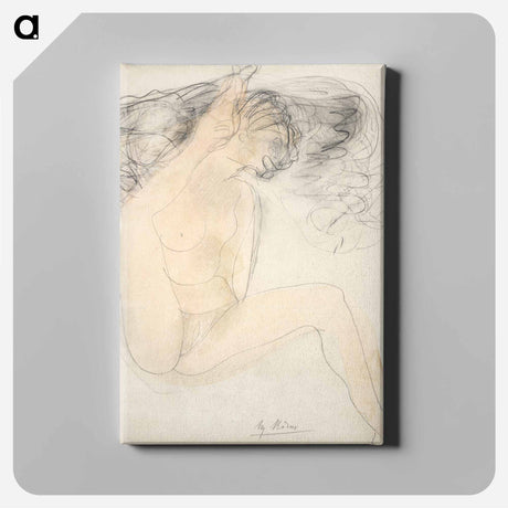 アートパネル-Nude - heel on ear
 - イェール大学アートギャラリー Canvas.