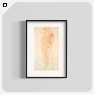 Studies of nudes standing (recto and verso)
 - イェール大学アートギャラリー Poster.