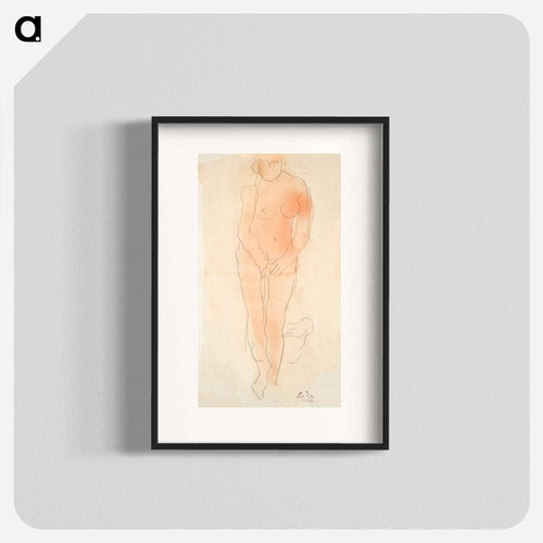 Studies of nudes standing (recto and verso)
 - Yale University Art Gallery Poster.