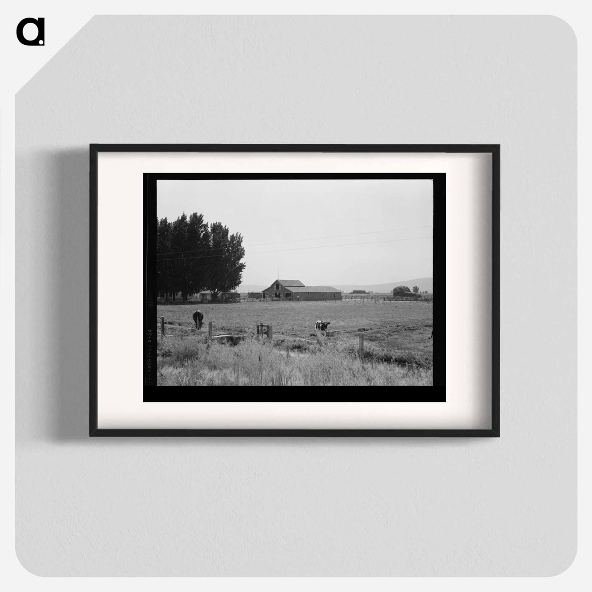 Washington, Yakima Valley, west of Toppenish - Dorothea Lange Poster.