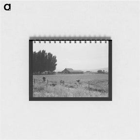 アートメモ帳-Washington, Yakima Valley, west of Toppenish - ドロテア ラング Memo.
