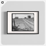 Abandoned farmhouse in Columbia Basin - Dorothea Lange Poster.