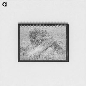 アートメモ帳-Wheat in the Shock
 - ラッセル リー Memo.