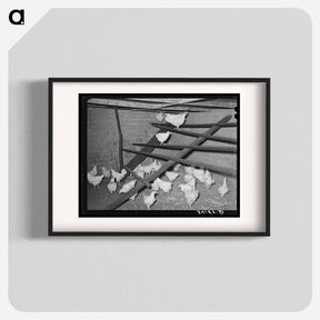 アートポスター-Adobe Chicken House Scene
 - ラッセル リー Poster.