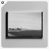 アートパネル-Harrowing the Bean Field
 - ラッセル リー Canvas.