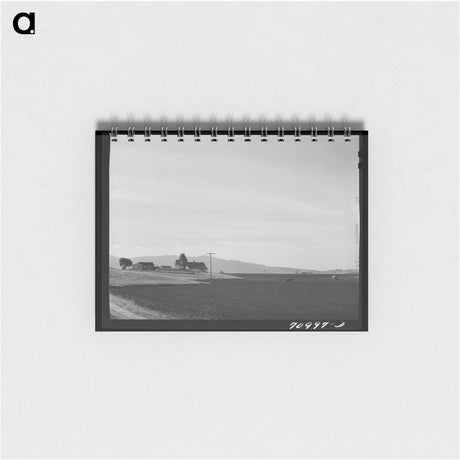 アートメモ帳-Harrowing the Bean Field
 - ラッセル リー Memo.