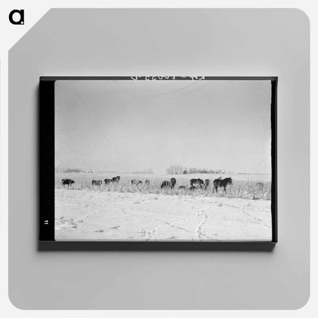 アートパネル-Iowa
 - ラッセル リー Canvas.