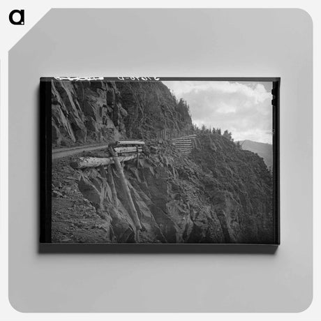 アートパネル-Smugglers Mine Road
 - ラッセル リー Canvas.