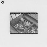 アートメモ帳-Unloading Salmon, Astoria
 - ラッセル リー Memo.