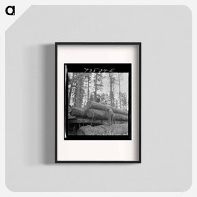 アートポスター-Loading Logs, Malheur National Forest
 - ラッセル リー Poster.