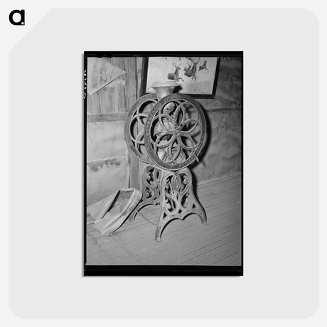 アートポストカード-Coffee Mill, Bird Cage Theater
 - ラッセル リー Postcard.