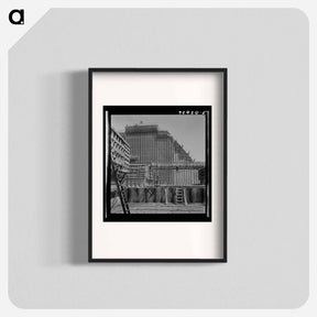 アートポスター-Shasta Dam Under Construction
 - ラッセル リー Poster.