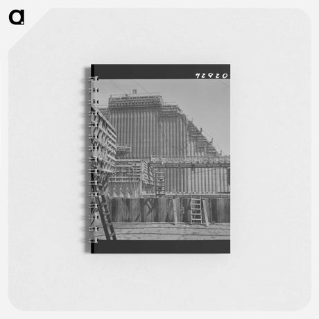 アートメモ帳-Shasta Dam Under Construction
 - ラッセル リー Memo.