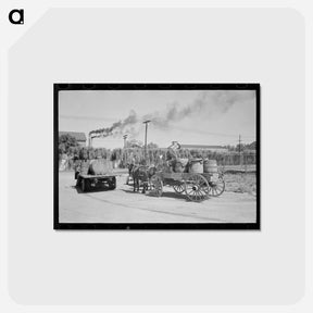 アートポストカード-Farmer with Liquid Feed
 - ラッセル リー Postcard.