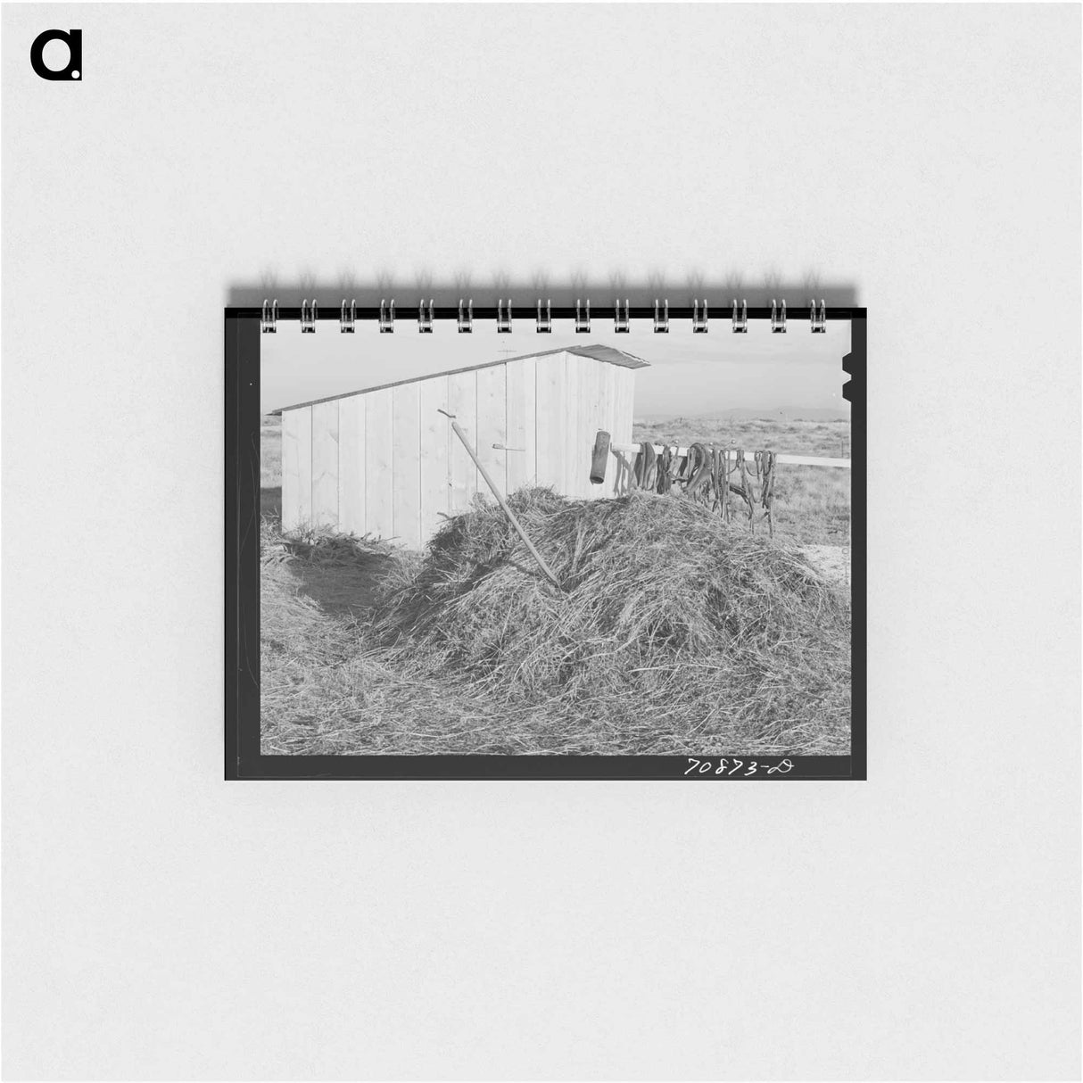 アートメモ帳-Shed of a Beginning Farmer
 - ラッセル リー Memo.
