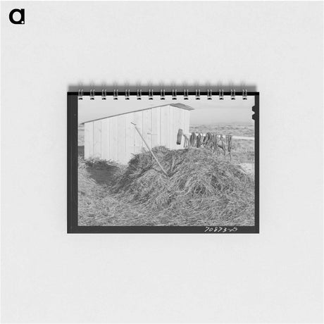 アートメモ帳-Shed of a Beginning Farmer
 - ラッセル リー Memo.