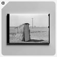 アートパネル-Straw Privy, Texas
 - ラッセル リー Canvas.