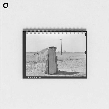 アートメモ帳-Straw Privy, Texas
 - ラッセル リー Memo.