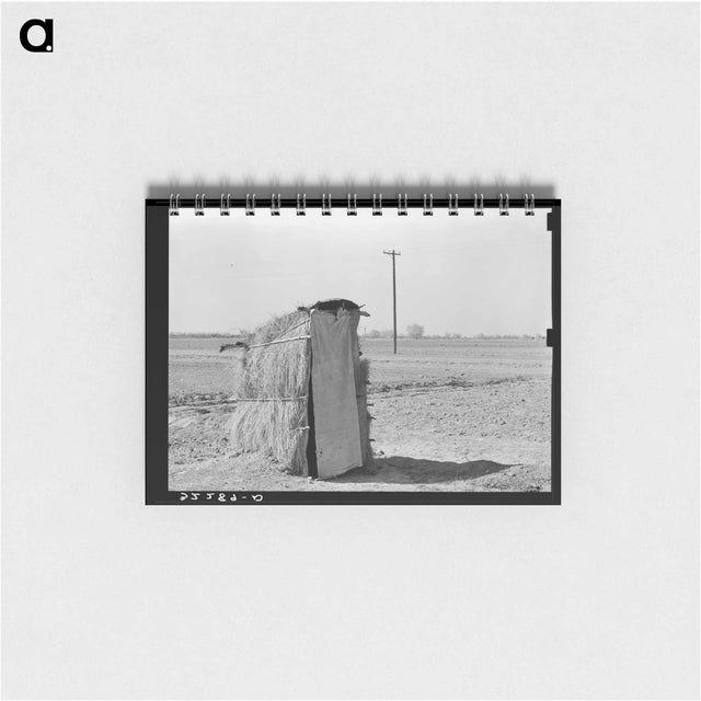 アートメモ帳-Straw Privy, Texas
 - ラッセル リー Memo.