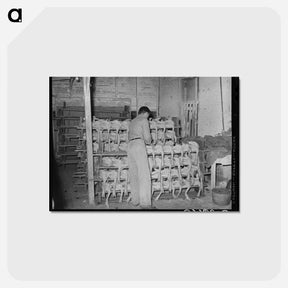 アートポストカード-Piling Picked Turkeys
 - ラッセル リー Postcard.