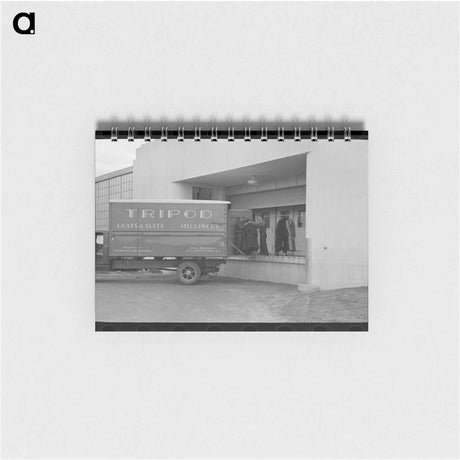 アートメモ帳-Factory Truck Delivery
 - ラッセル リー Memo.