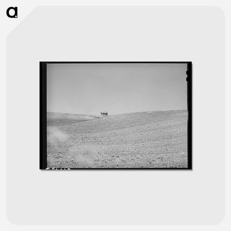 アートポストカード-Tractor-Drawn Harrow
 - ラッセル リー Postcard.