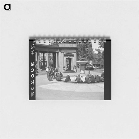 アートメモ帳-Gateway Fountain
 - ラッセル リー Memo.