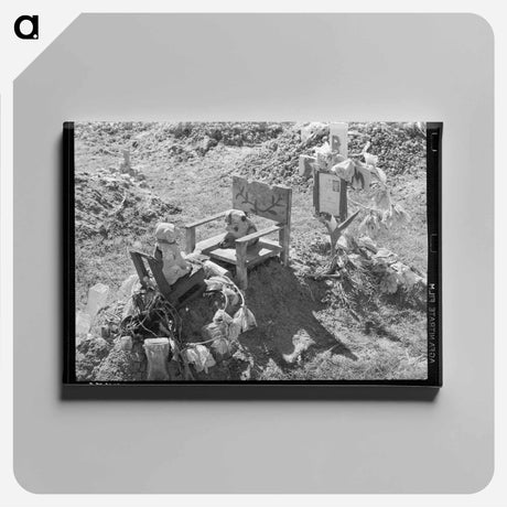 アートパネル-Mexican Grave
 - ラッセル リー Canvas.
