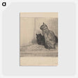 アートポストカード-Deux chats sur un meuble
 - ボストン公共図書館 Postcard.