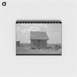 アートメモ帳-Front Porch of Sharecropper Cabin
 - ラッセル リー Memo.